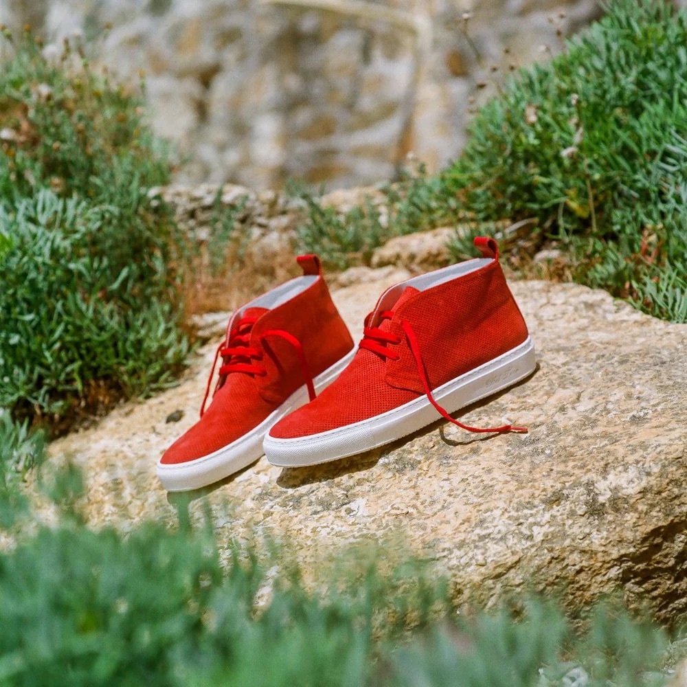 Men’s Del Torro Velour Rosso shoes - Picture 9 of 11